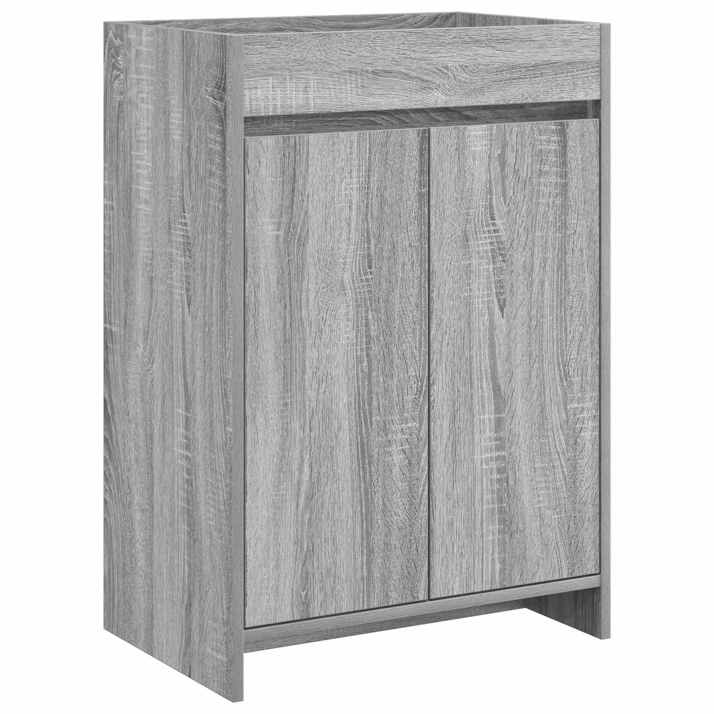 vidaXL Σετ Επίπλων Μπάνιου Γκρι Sonoma 81 x 40 x 84,5 εκ