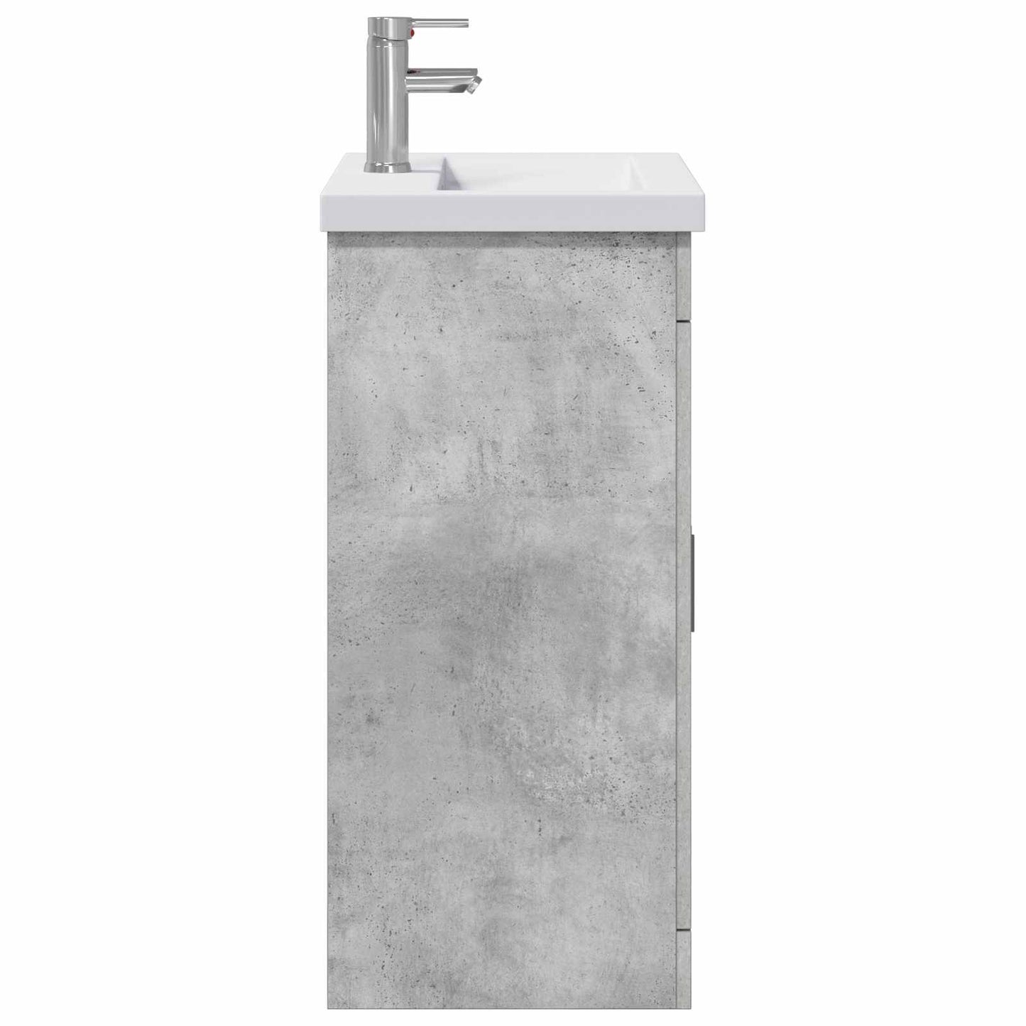 vidaXL Σετ Επίπλων Μπάνιου Γκρι Σκυροδέματος 61 x 40 x 84,5 εκ