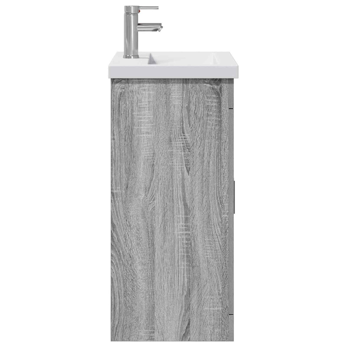 vidaXL Σετ Επίπλων Μπάνιου Γκρι Sonoma 61 x 40 x 84,5 εκ