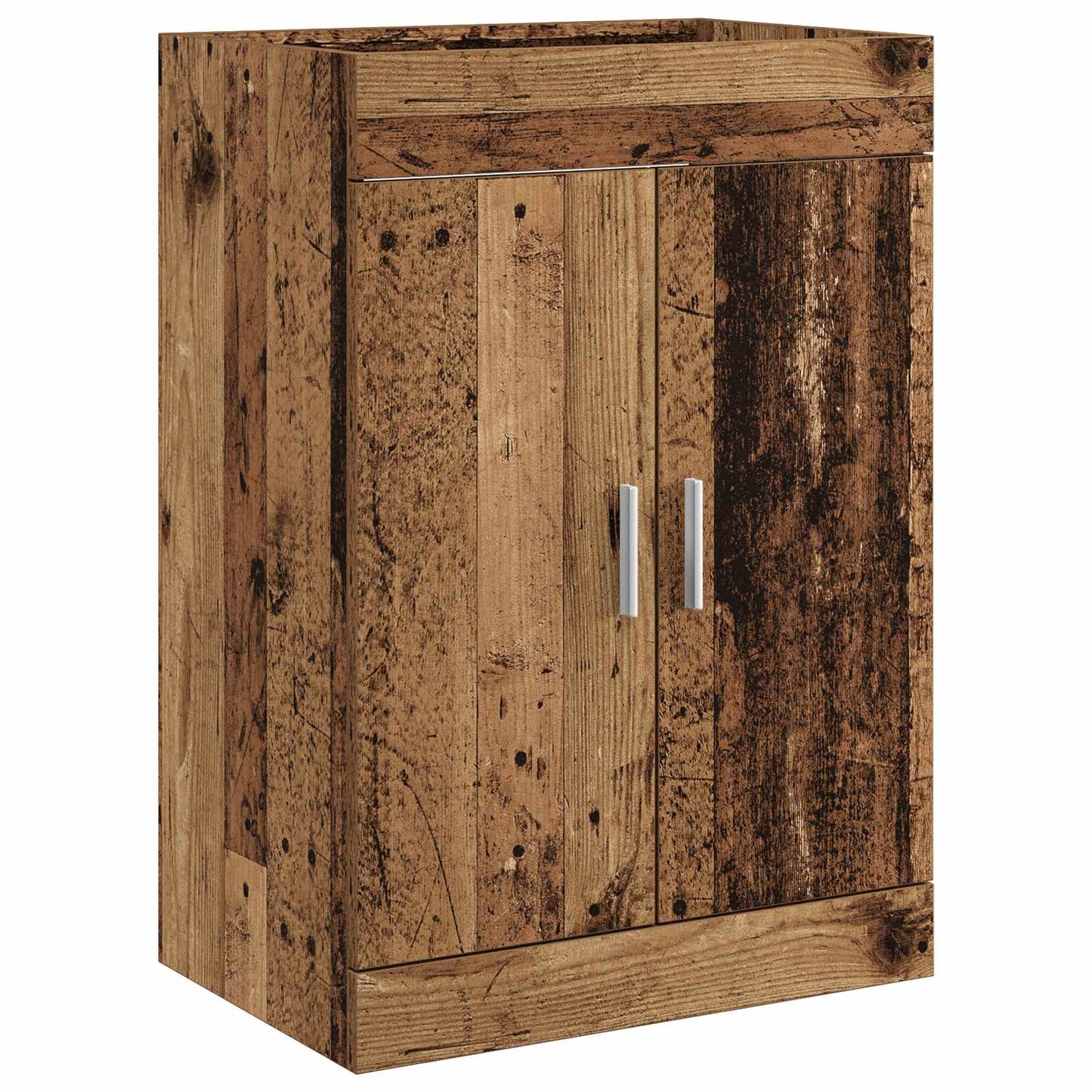 vidaXL Σετ Επίπλων Μπάνιου Παλαιωμένο ξύλο 81 x 40 x 84,5 εκ
