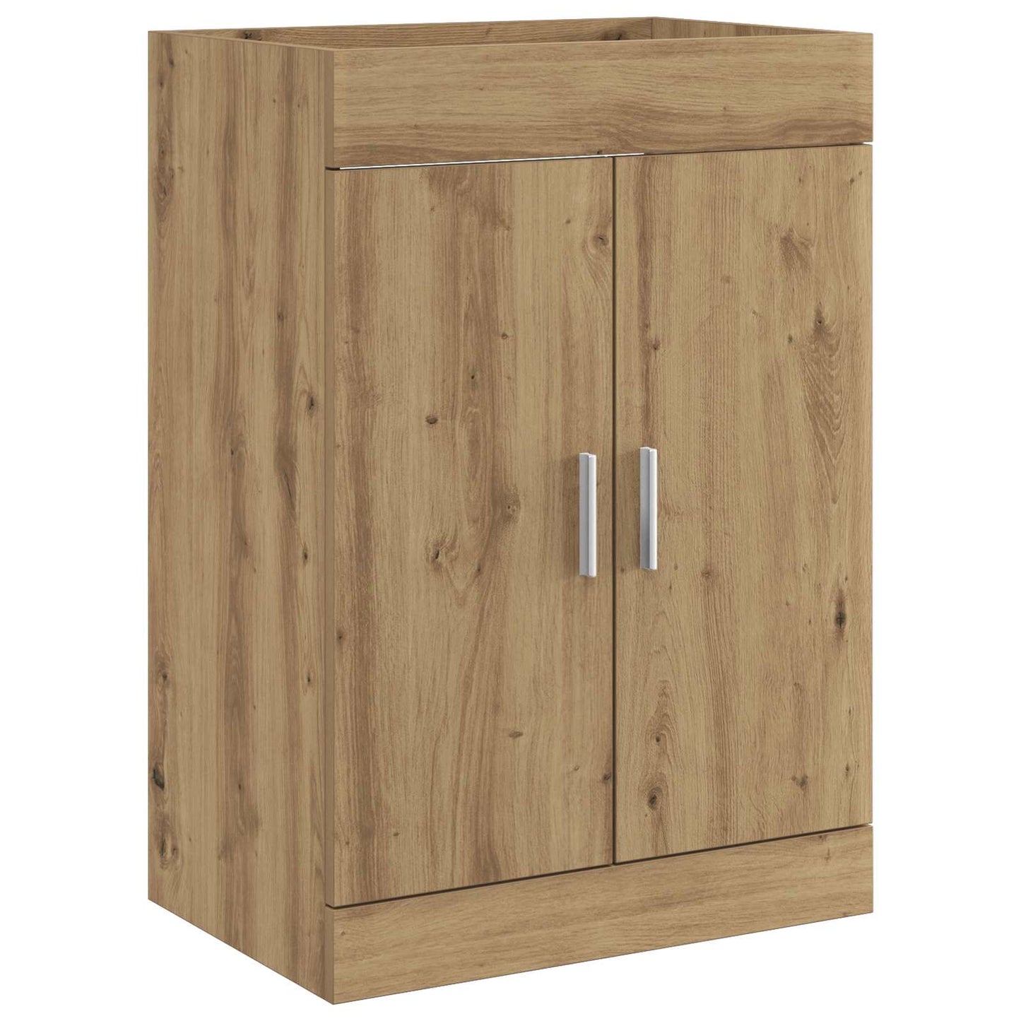 vidaXL Σετ Επίπλων Μπάνιου Artisan Δρυς 81 x 40 x 84,5 εκ