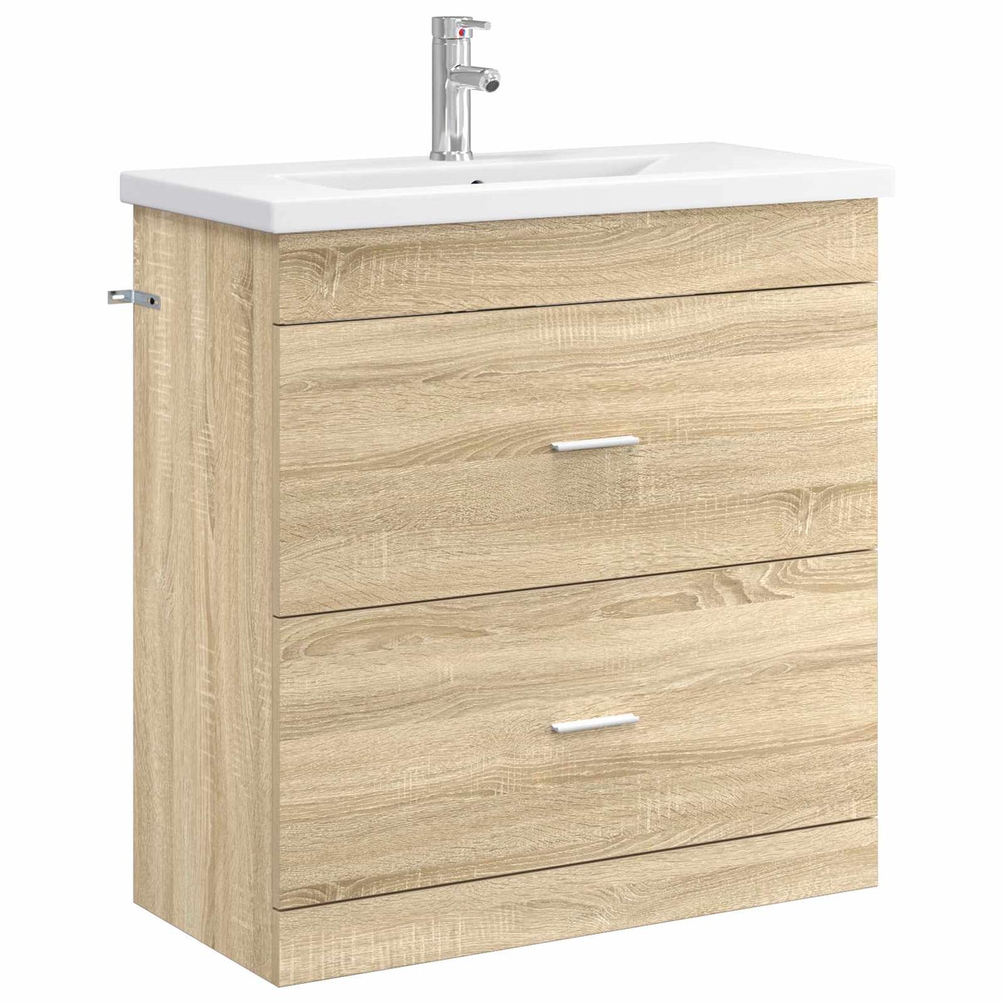 vidaXL Σετ Επίπλων Μπάνιου Sonoma Δρυς 81 x 40 x 84,5 εκ