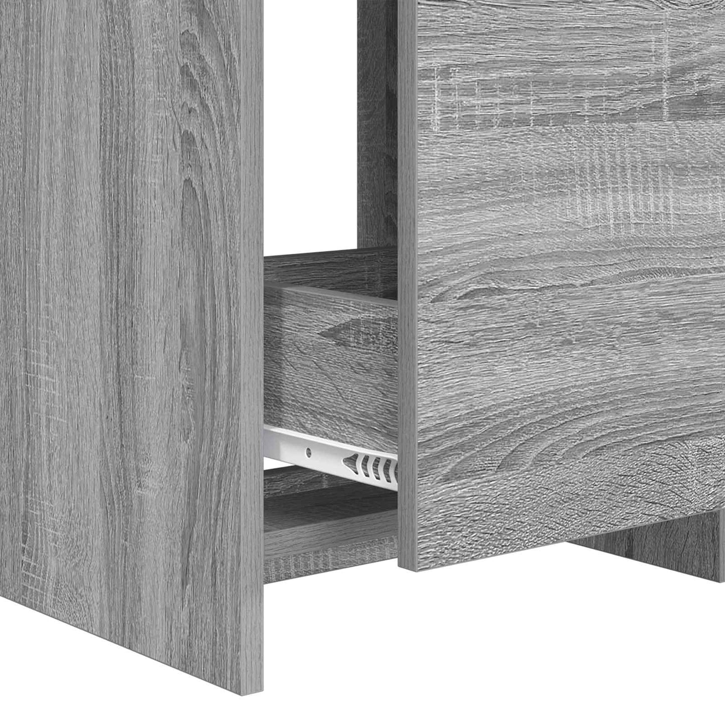 vidaXL Σετ Επίπλων Μπάνιου Γκρι Sonoma 81 x 40 x 84,5 εκ