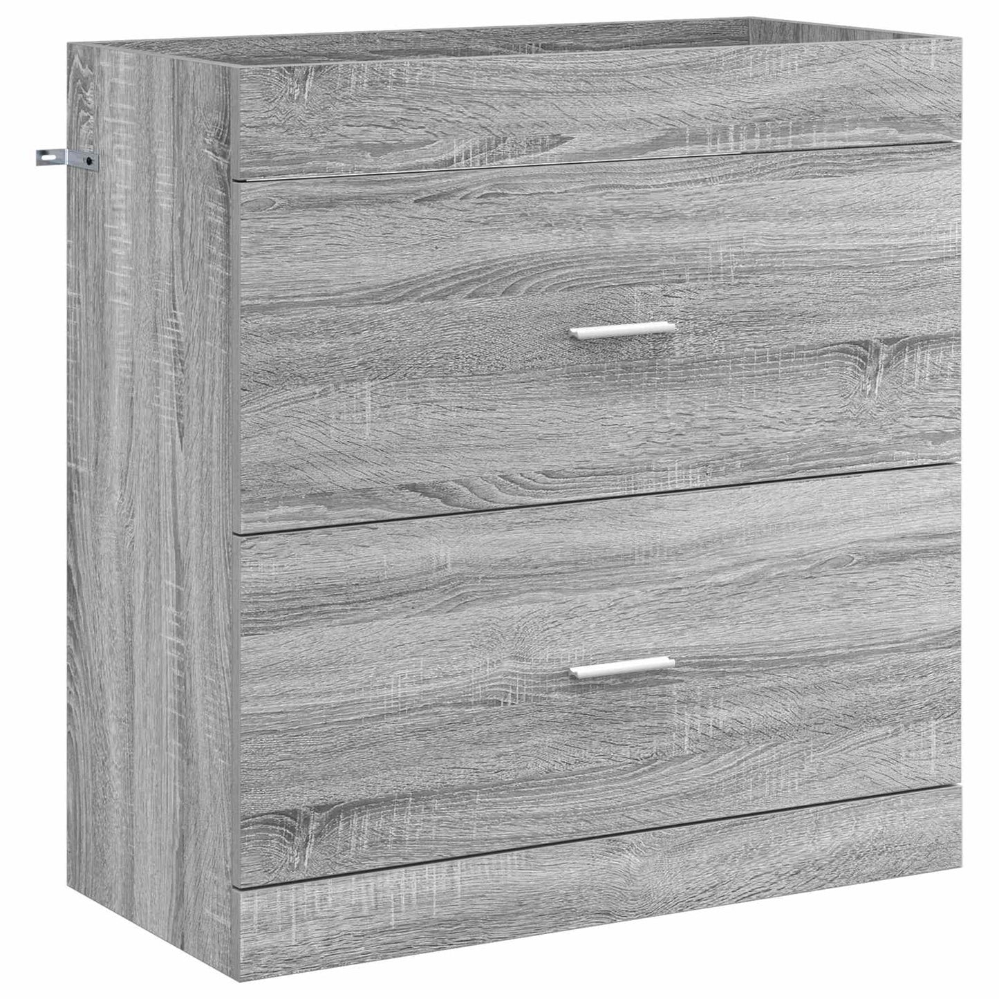 vidaXL Σετ Επίπλων Μπάνιου Γκρι Sonoma 81 x 40 x 84,5 εκ