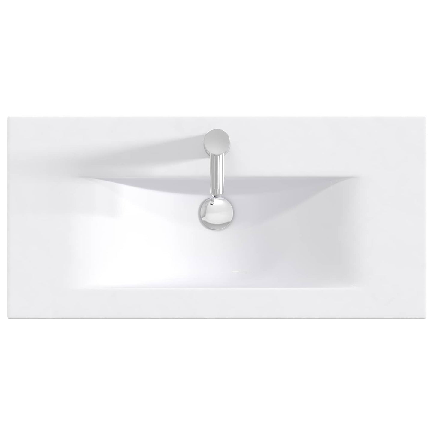 vidaXL Σετ Επίπλων Μπάνιου Παλαιωμένο ξύλο 81 x 40 x 84,5 εκ