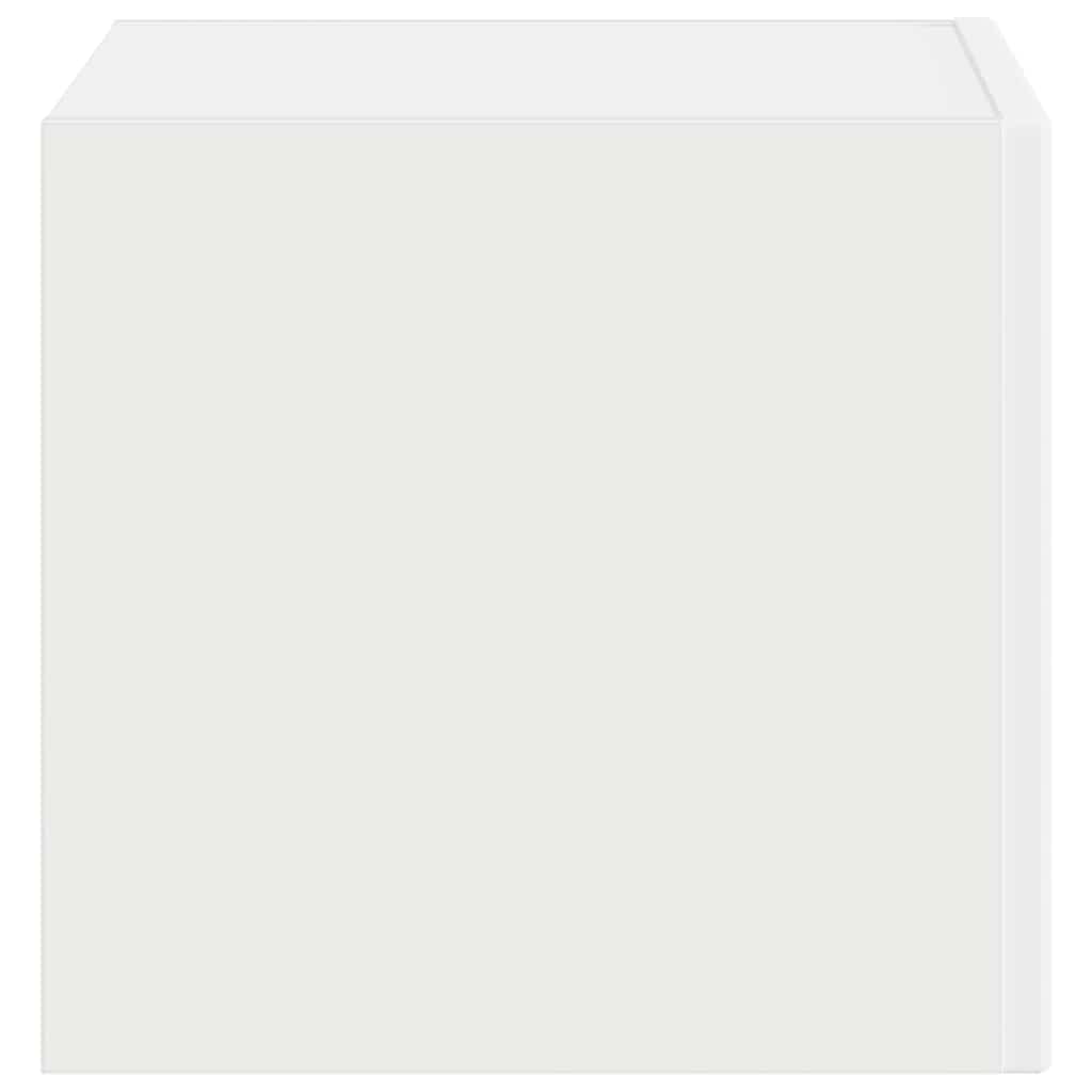 vidaXL Ντουλάπι Τηλεόρασης Τοίχου Επιτοίχιο Λευκό 60 x 31 x 29.5 εκ