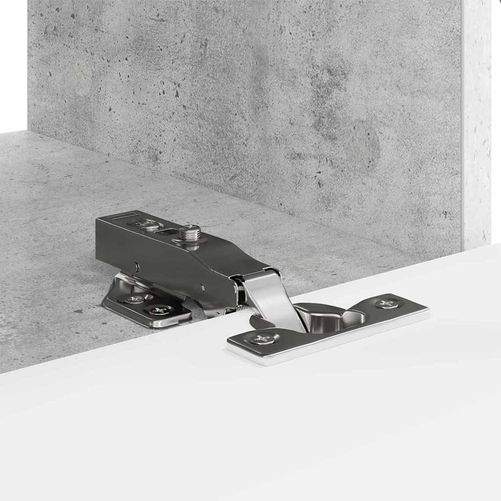 vidaXL Ντουλάπι Τηλεόρασης Τοίχου 2 pcs Σκυρόδεμα 60 x 31 x 29.5 εκ