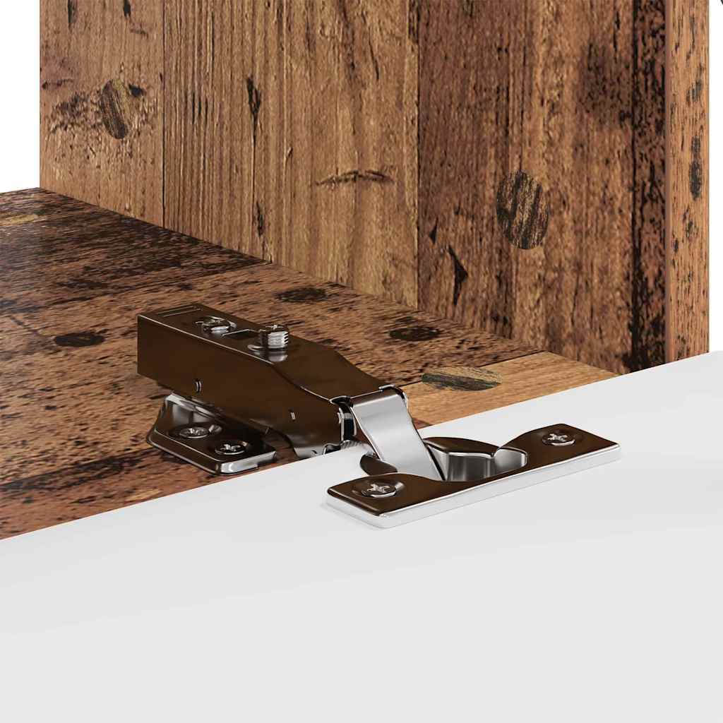 vidaXL Ντουλάπι Τηλεόρασης Τοίχου Παλιό Ξύλο 60 x 31 x 29.5 εκ