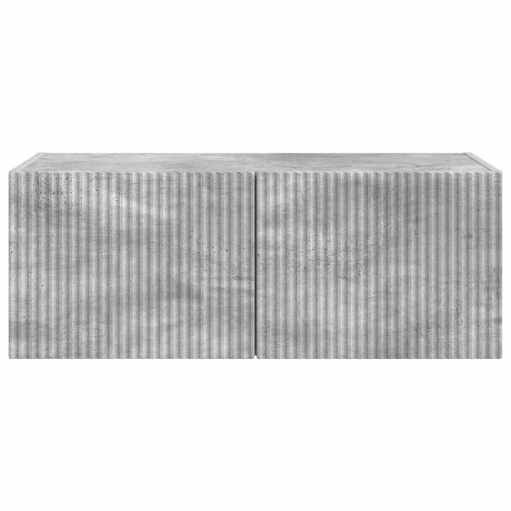 vidaXL Ντουλάπι Τηλεόρασης Τοίχου Σκυρόδεμα 60 x 31 x 29.5 εκ