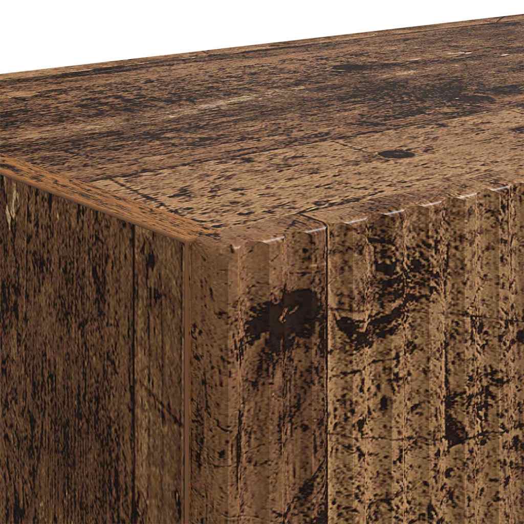 vidaXL Ντουλάπι Τηλεόρασης Τοίχου Παλιό Ξύλο 60 x 31 x 29.5 εκ