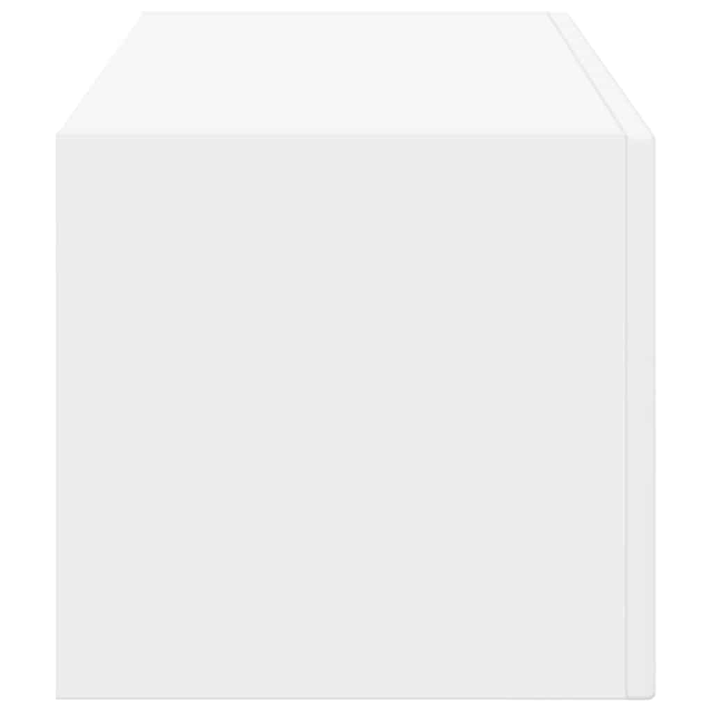 vidaXL Ντουλάπι Τηλεόρασης Τοίχου Επιτοίχιο Λευκό 60 x 31 x 29.5 εκ