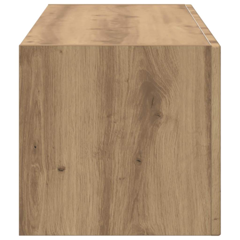 vidaXL Ντουλάπι Τηλεόρασης Τοίχου Καρυδιά Χειροποίητης Εργασίας