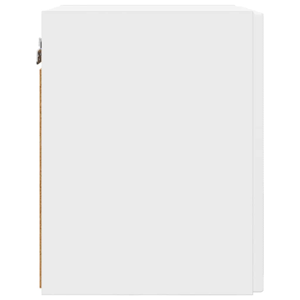 vidaXL Ντουλάπι Τηλεόρασης Τοίχου Επιτοίχιο Λευκό 30 x 31 x 40 εκ.