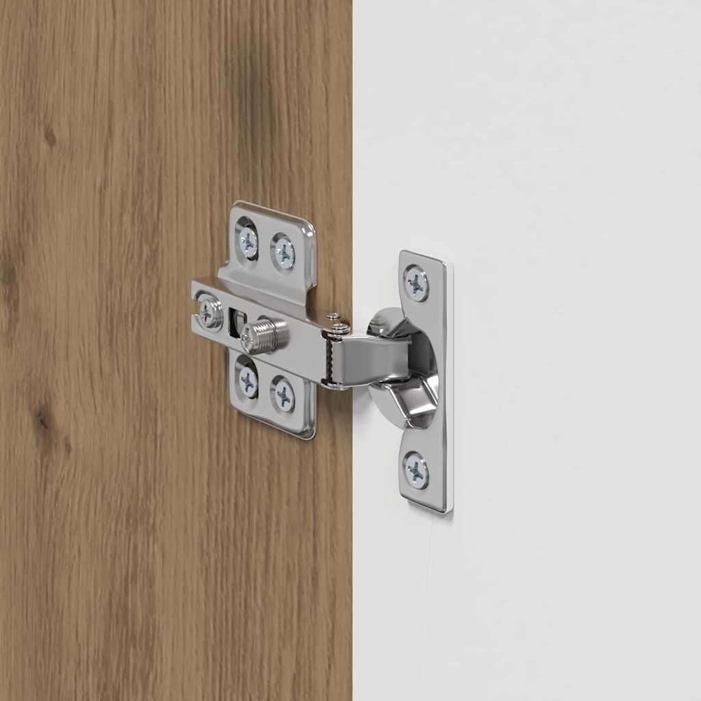 vidaXL Ντουλάπι Τηλεόρασης Τοίχου Καρυδιά Χειροποίητης Εργασίας