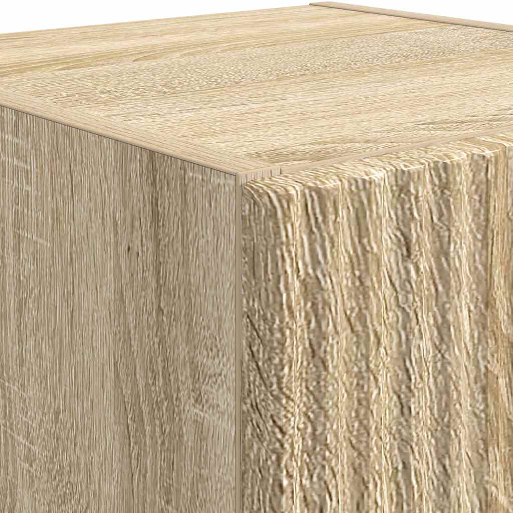 vidaXL Ντουλάπι Τηλεόρασης Τοίχου Επιτοίχιο Σονόμα 30 x 31 x 60 εκ