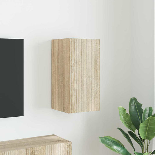 vidaXL Ντουλάπι Τηλεόρασης Τοίχου Επιτοίχιο Σονόμα 30 x 31 x 60 εκ