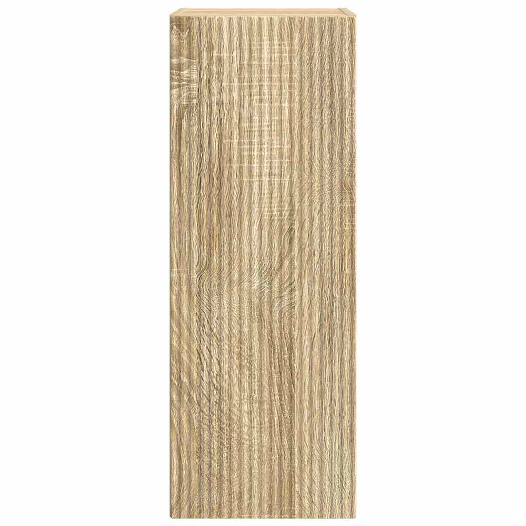 vidaXL Ντουλάπι Τηλεόρασης Τοίχου 2 pcs Σονόμα 30 x 31 x 80 εκ.