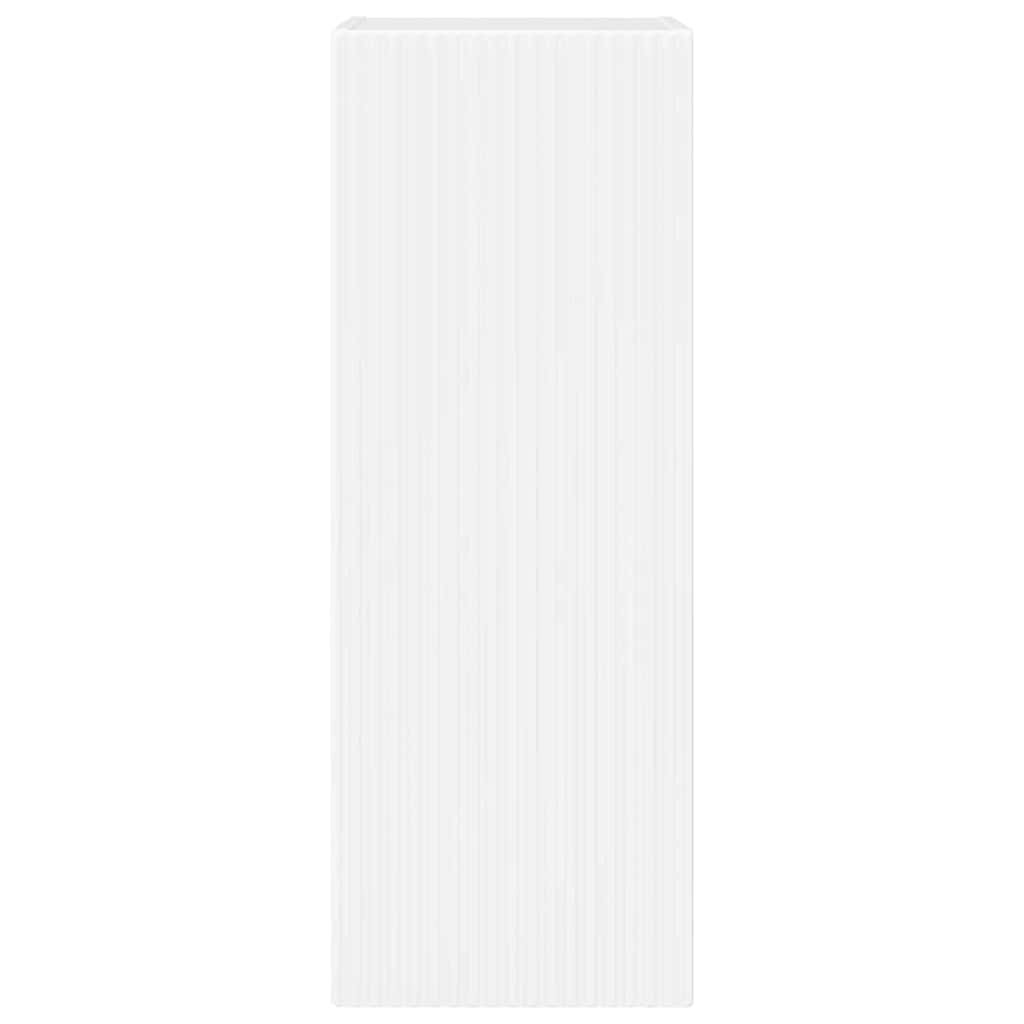 vidaXL Ντουλάπι Τηλεόρασης Τοίχου 2 pcs Λαμπερό Λευκό 30 x 31 x 80 εκ.