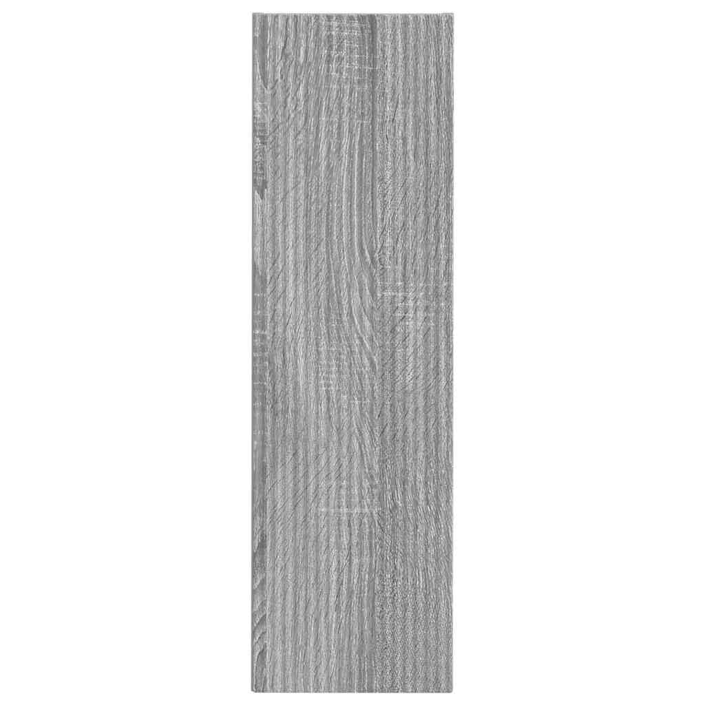 vidaXL Ντουλάπι Τηλεόρασης Τοίχου Γκρίζο Σονομα 30 x 31 x 100 εκ.