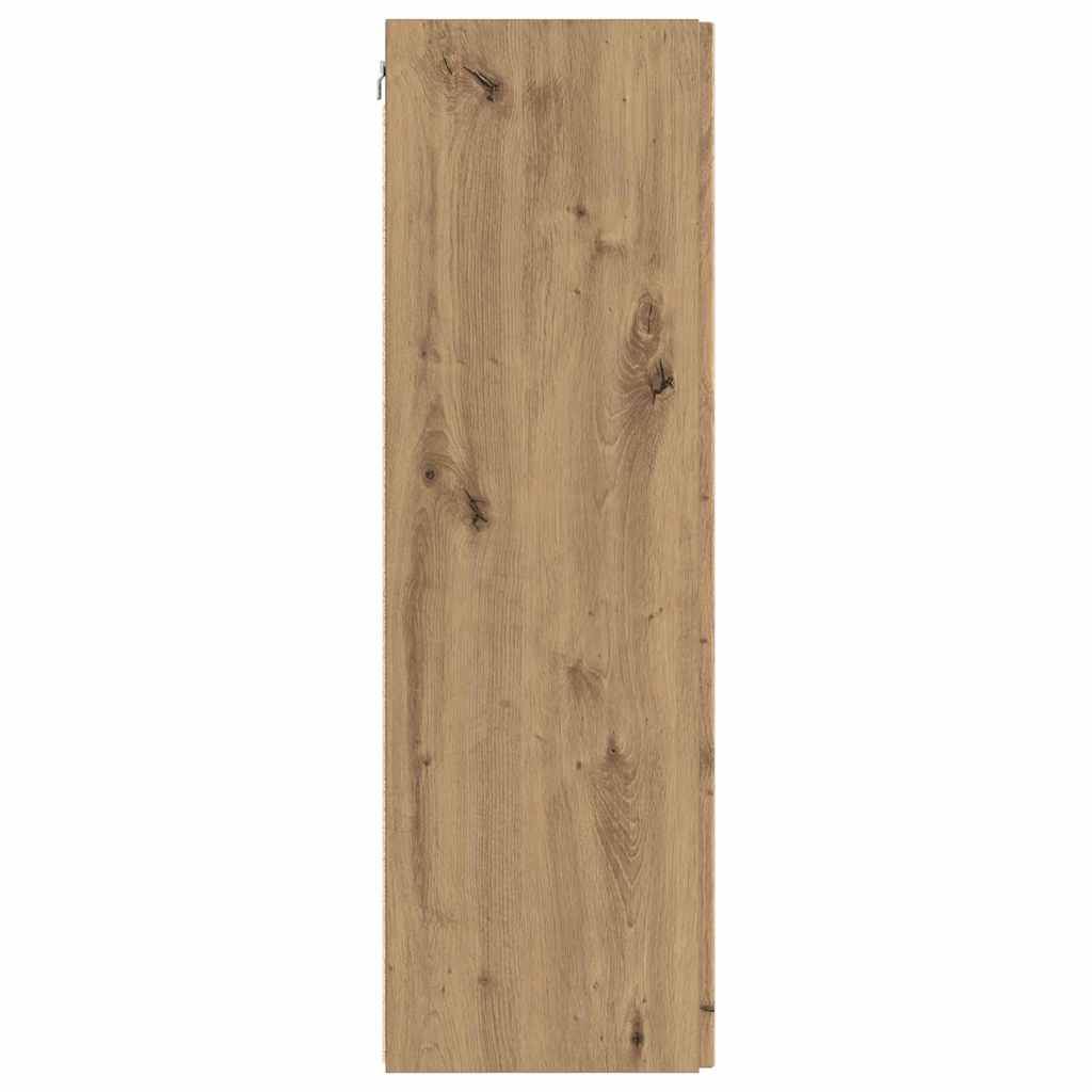 vidaXL Ντουλάπι Τηλεόρασης Τοίχου Καρυδιά Χειροποίητης Εργασίας