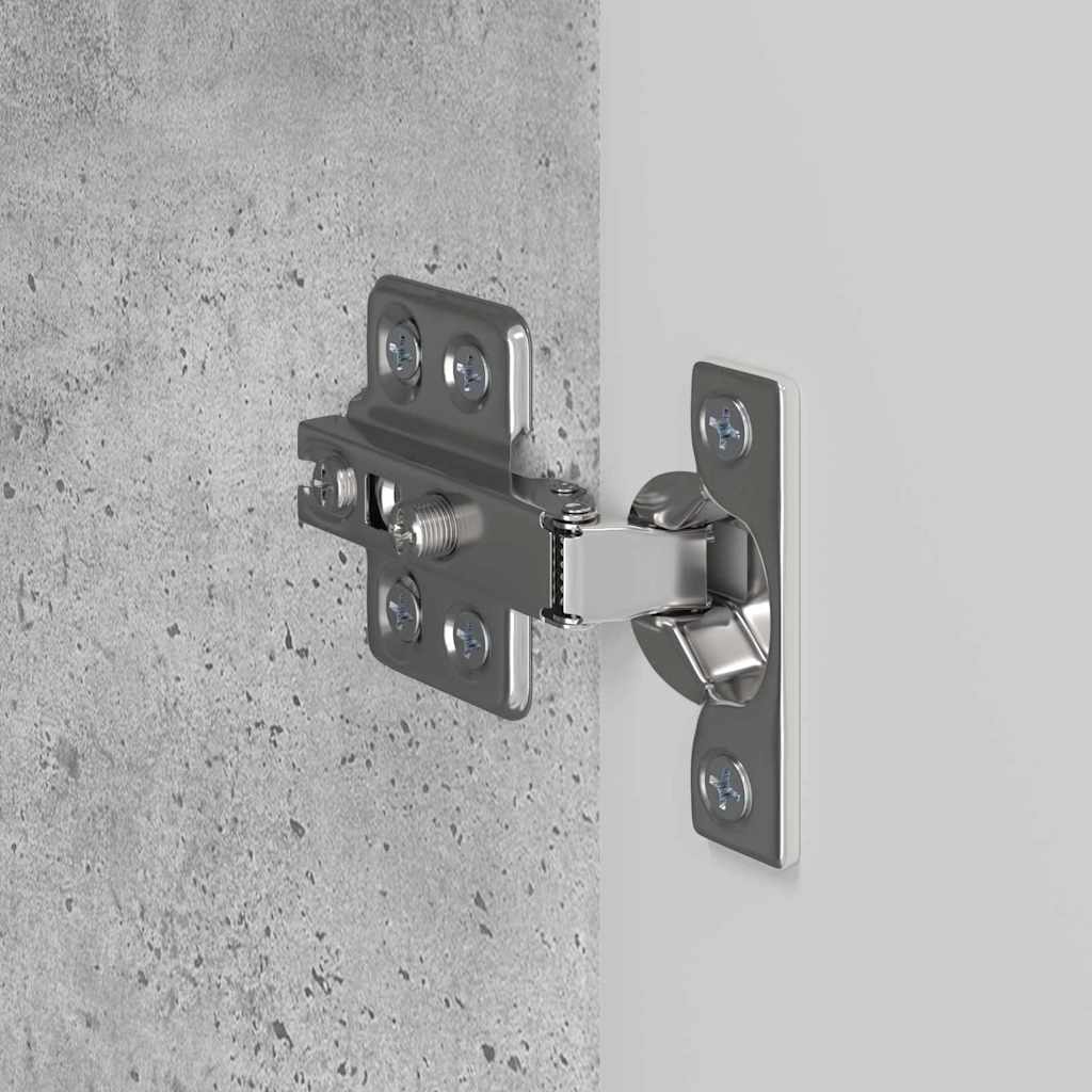 vidaXL Ντουλάπι Τηλεόρασης Τοίχου Σκυρόδεμα Γκρι 59,5 x 31 x 40 εκ