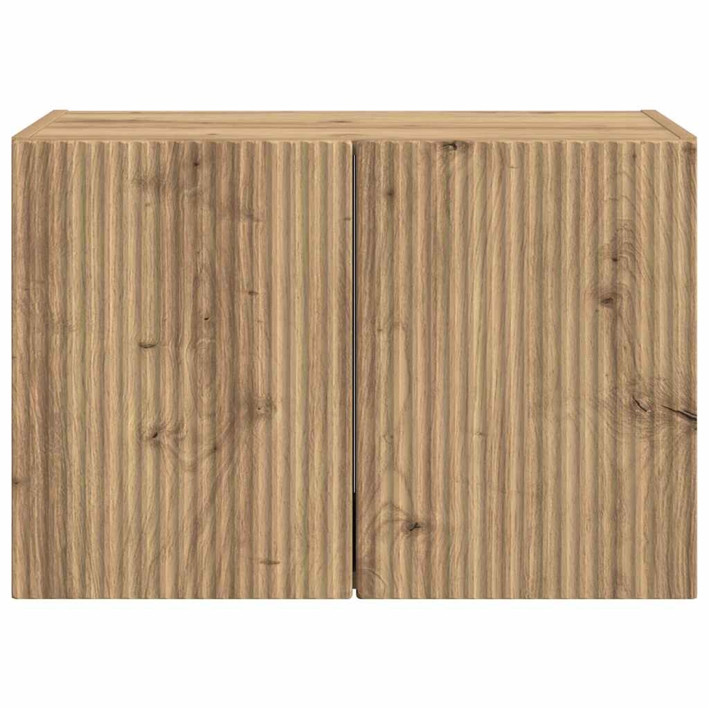 vidaXL Ντουλάπι Τηλεόρασης Τοίχου Artisan Oak 59,5 x 31 x 40 εκ