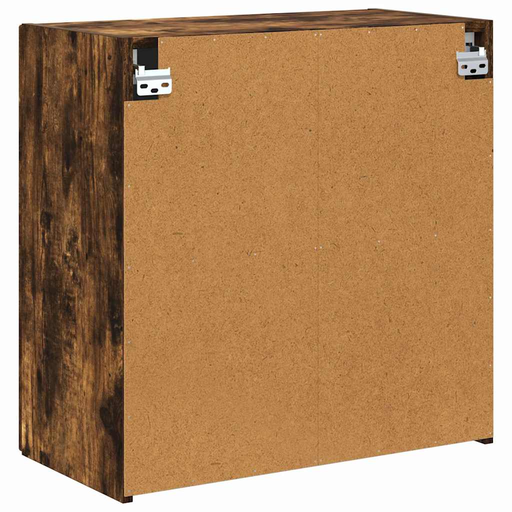 vidaXL Ντουλάπι Τηλεόρασης Τοίχου Καπνιστό Δρύς 59,5 x 31 x 60 εκ