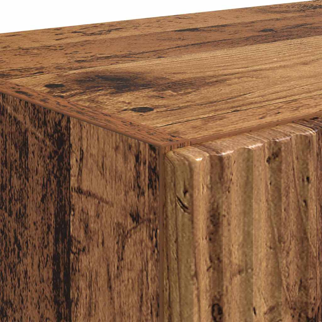 vidaXL Ντουλάπι Τηλεόρασης Τοίχου Παλιό Ξύλο 59,5 x 31 x 60 εκ