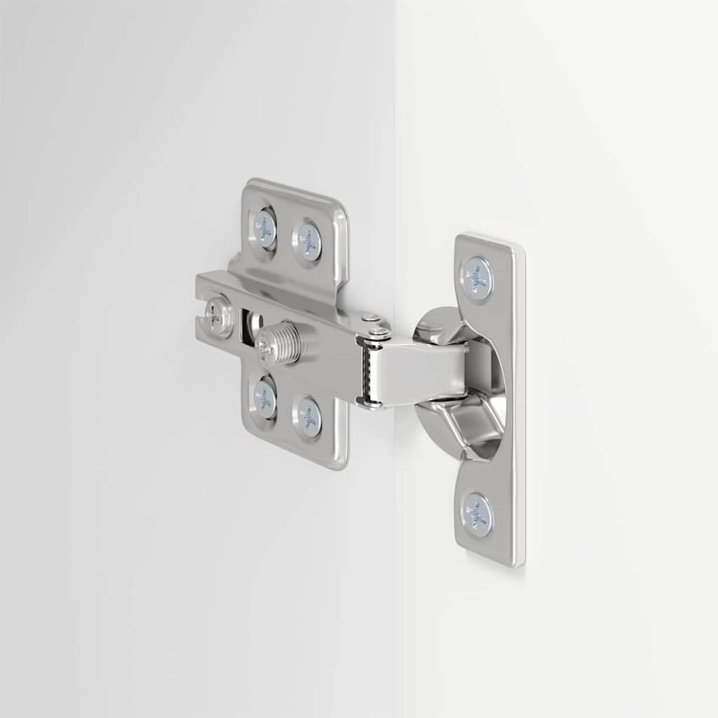 vidaXL Ντουλάπι Τηλεόρασης Τοίχου Επιτοίχιο Λευκό 59,5 x 31 x 80 εκ