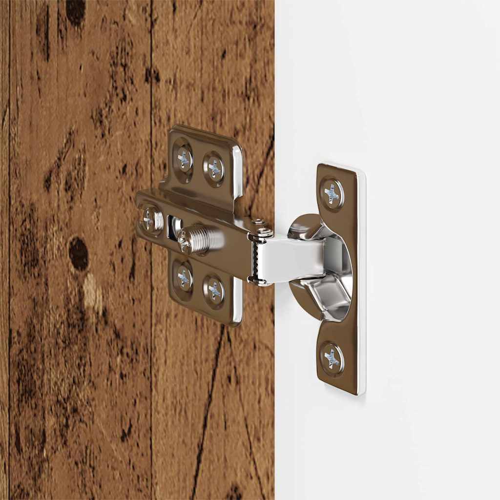 vidaXL Ντουλάπι Τηλεόρασης Τοίχου Παλιό Ξύλο 59,5 x 31 x 80 εκ