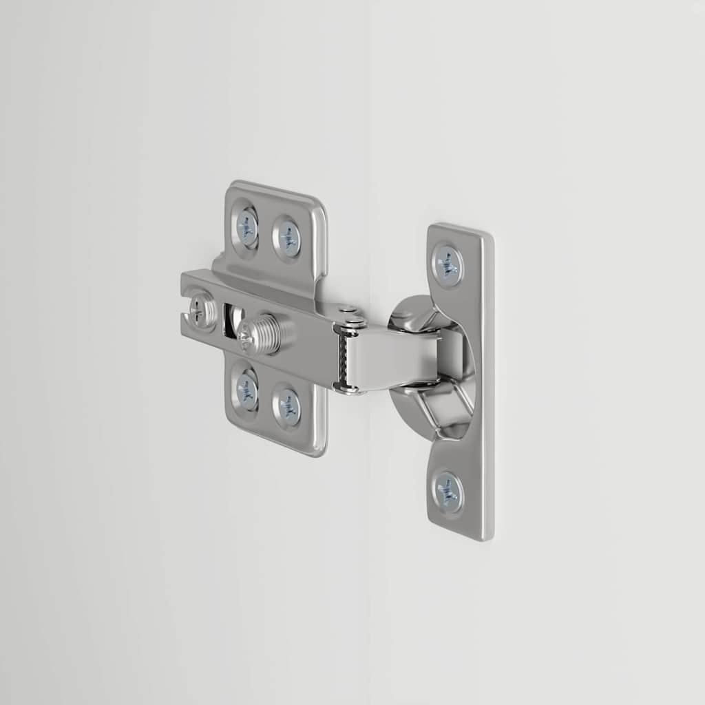 vidaXL Ντουλάπι Τηλεόρασης Τοίχου Επιτοίχιο Λευκό 59,5 x 31 x 100 εκ.