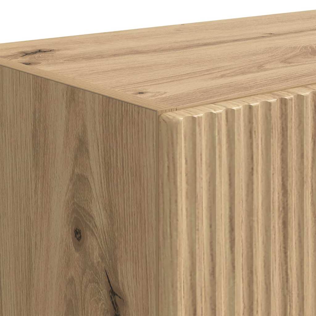 vidaXL Ντουλάπι Τηλεόρασης Τοίχου Artisan Oak 59,5 x 31 x 100 εκ.