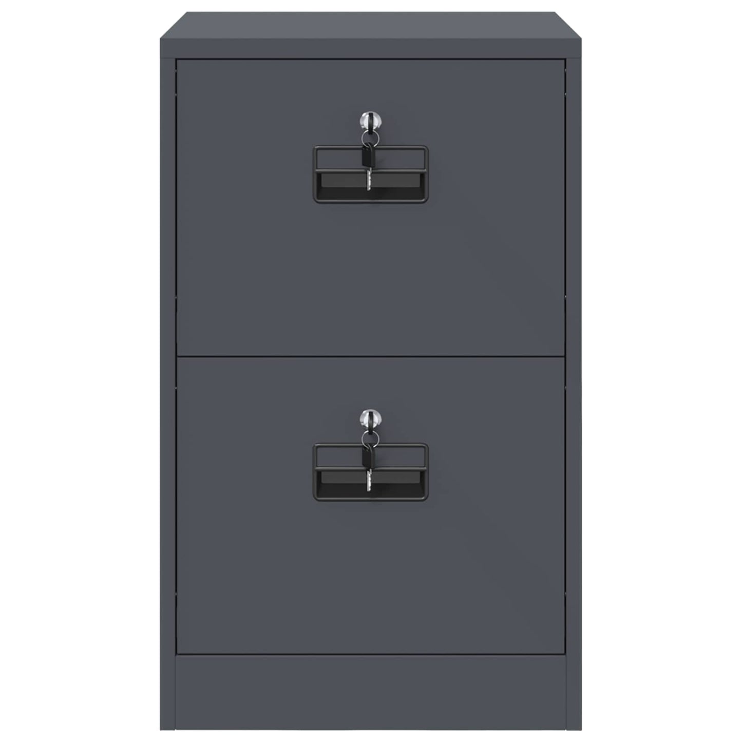 vidaXL Ντουλάπα Αρχείων με συρτάρι με ράφι Ανθρακί 44 x 50 x 106.5 εκ