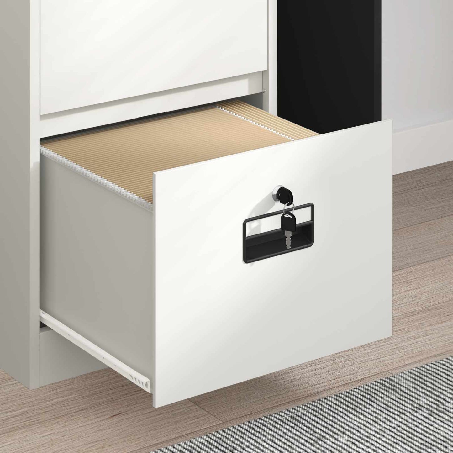 vidaXL Ντουλάπα Αρχείων Ροζ 44 x 50 x 106.5 εκ Ψυχρής Έλασης Χάλυβας