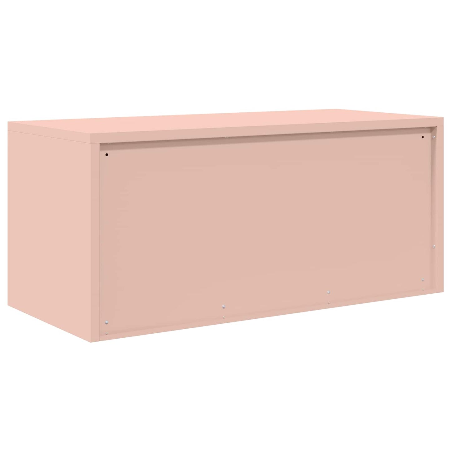 vidaXL Ντουλάπι αποθήκευσης Ροζ 90 x 40 x 40 εκ Ατσάλι