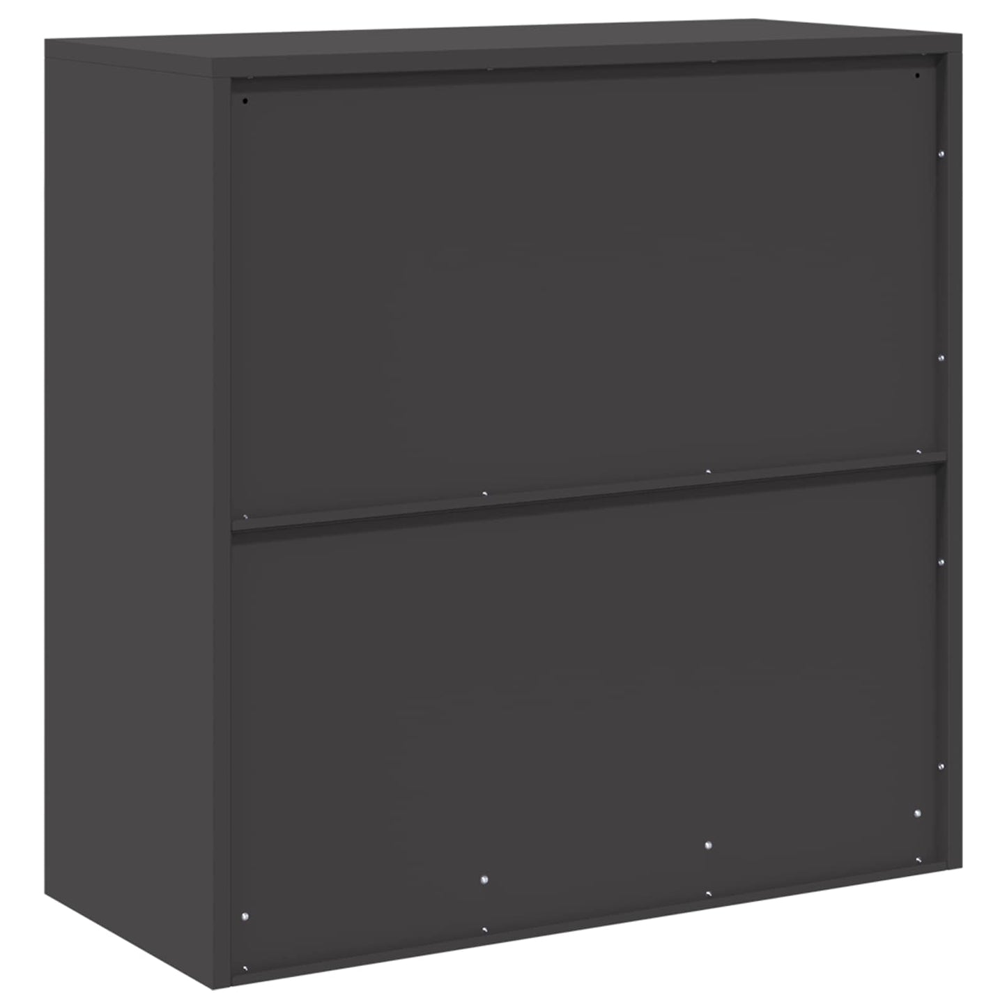 vidaXL Ντουλάπι αποθήκευσης Μαύρο 90 x 40 x 90 cm Ατσάλι