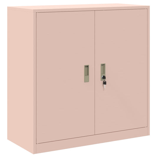 vidaXL Ντουλάπι αποθήκευσης Ροζ 90 x 40 x 90 cm Ατσάλι