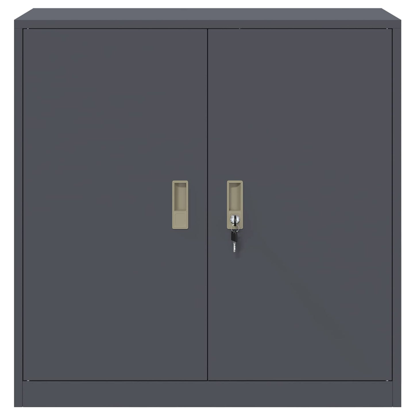 vidaXL Ντουλάπι αποθήκευσης Ανθρακί 90 x 40 x 90 cm Ατσάλι