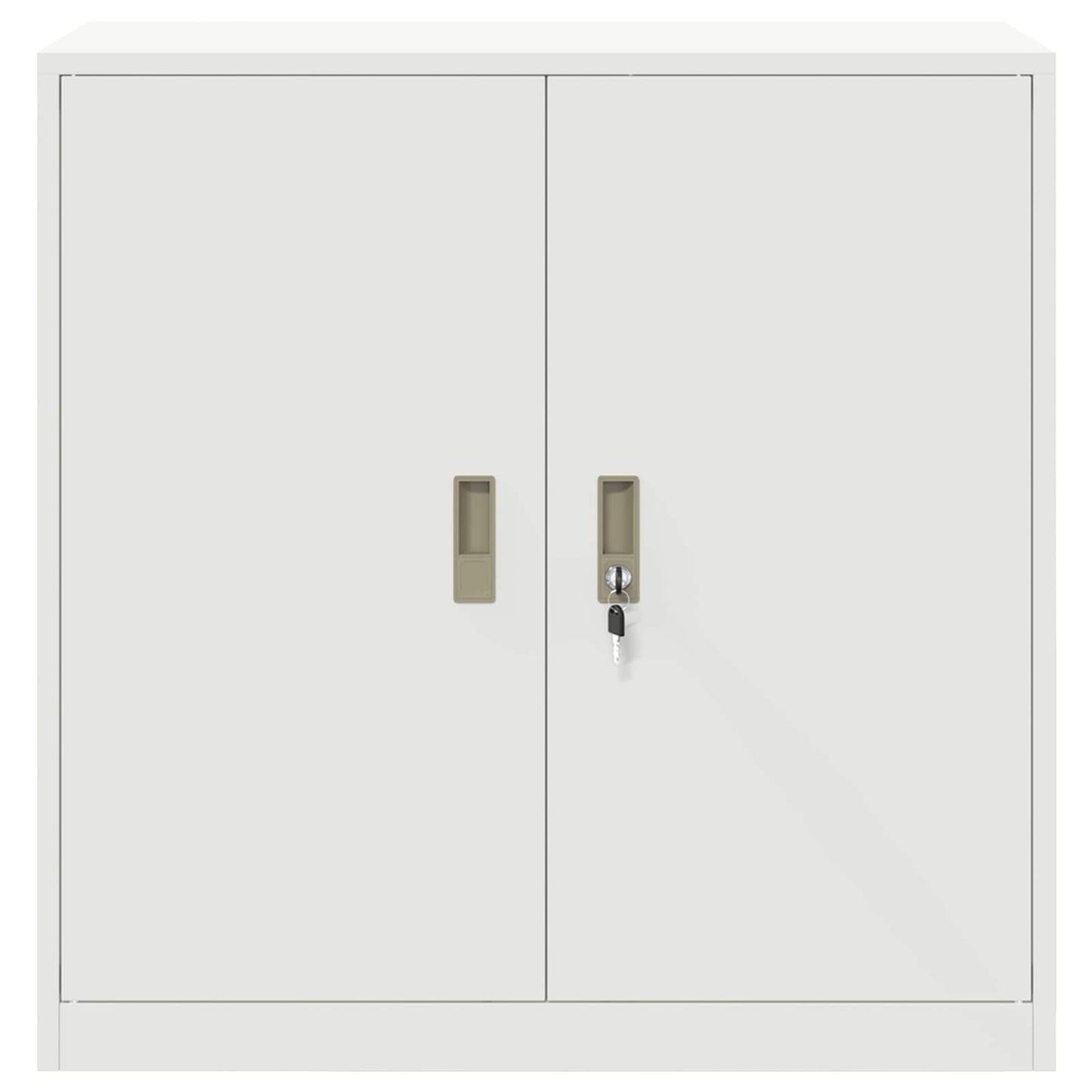 vidaXL Ντουλάπι αποθήκευσης Λευκός 90 x 40 x 90 cm Ατσάλι