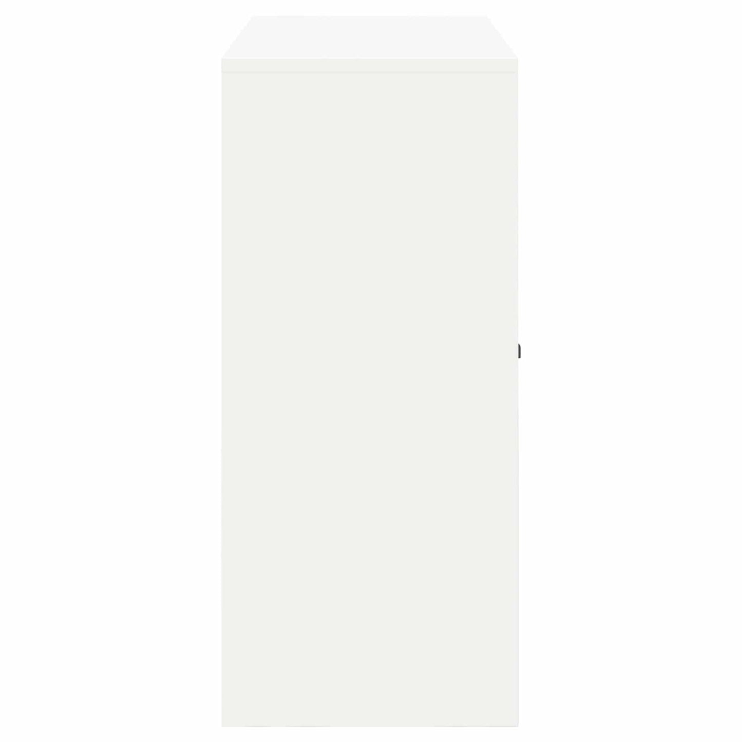 vidaXL Ντουλάπι αποθήκευσης Λευκός 90 x 40 x 90 cm Ατσάλι