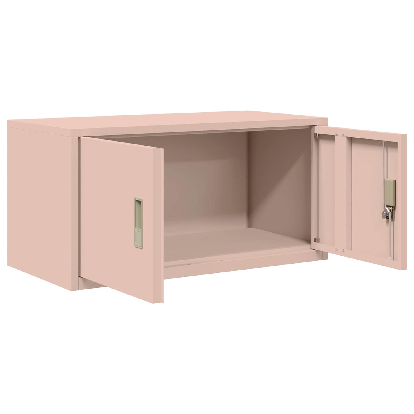 vidaXL Ντουλάπι αποθήκευσης Ροζ 80 x 40 x 40 cm Ατσάλι