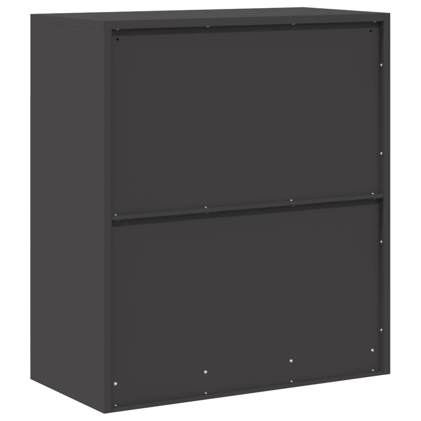 vidaXL Ντουλάπι αποθήκευσης Μαύρο 80 x 40 x 90 εκ Ατσάλι