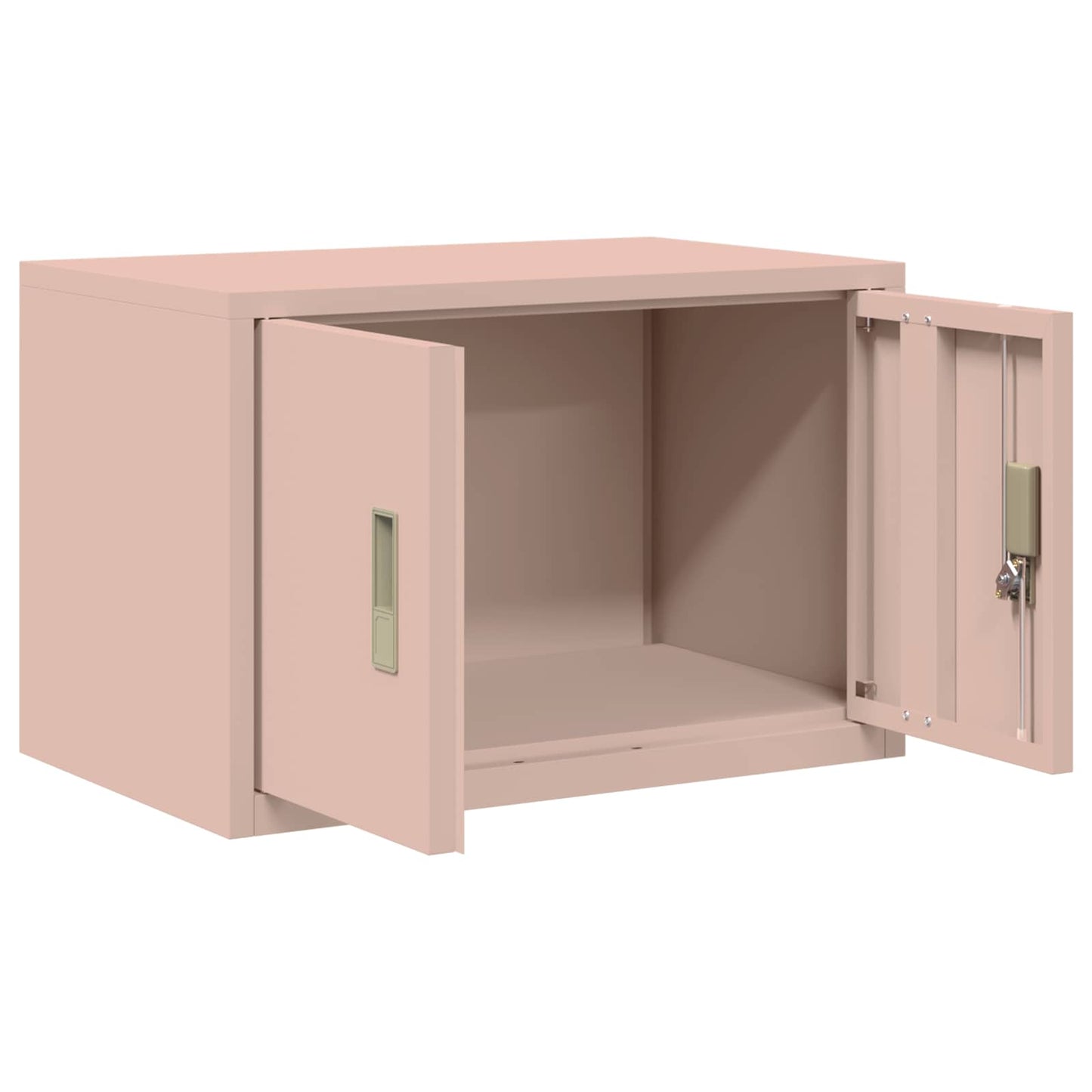 vidaXL Ντουλάπι αποθήκευσης Ροζ 60 x 40 x 40 εκ. Ατσάλι