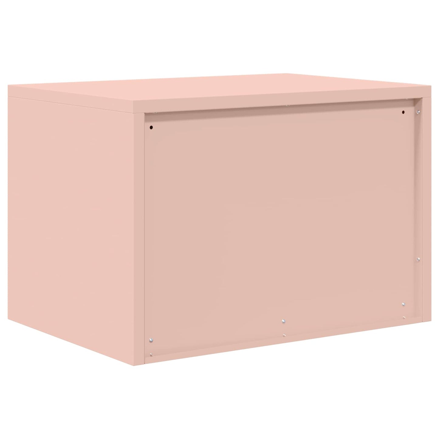 vidaXL Ντουλάπι αποθήκευσης Ροζ 60 x 40 x 40 εκ. Ατσάλι
