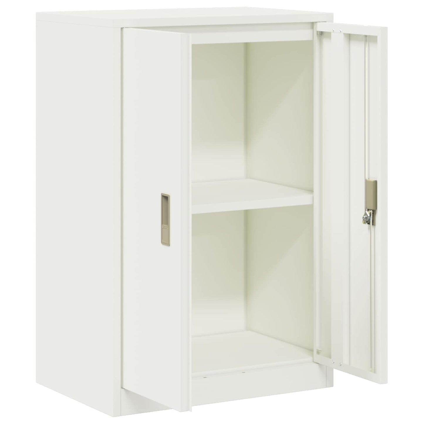 vidaXL Ντουλάπι αποθήκευσης Λευκός 60 x 40 x 90 cm Ατσάλι