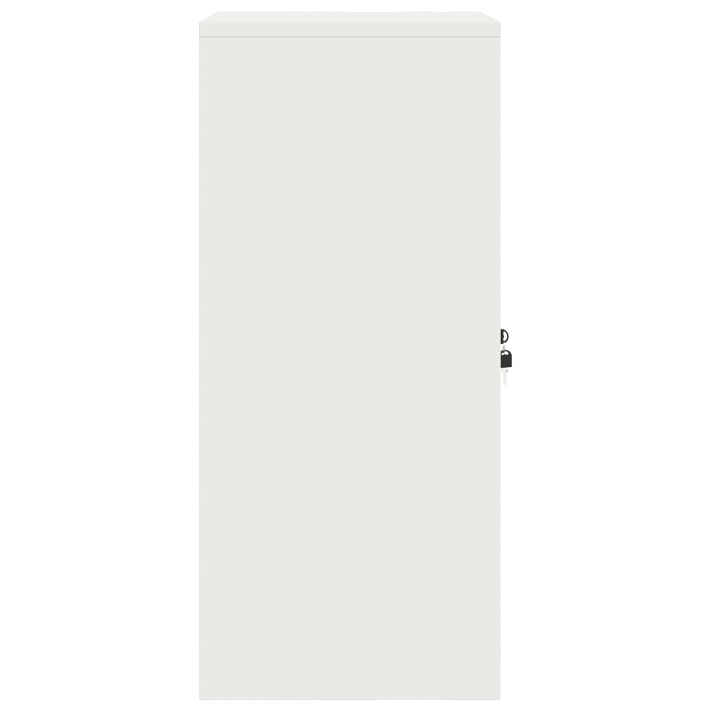 vidaXL Ντουλάπι αποθήκευσης Λευκός 60 x 40 x 90 cm Ατσάλι