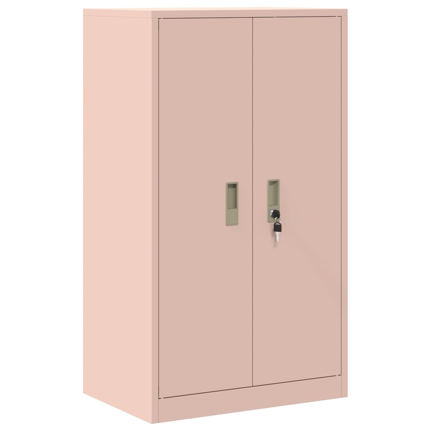 vidaXL Ντουλάπι αποθήκευσης Ροζ 60 x 40 x 90 cm Ατσάλι