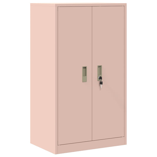 vidaXL Ντουλάπι αποθήκευσης Ροζ 60 x 40 x 90 cm Ατσάλι