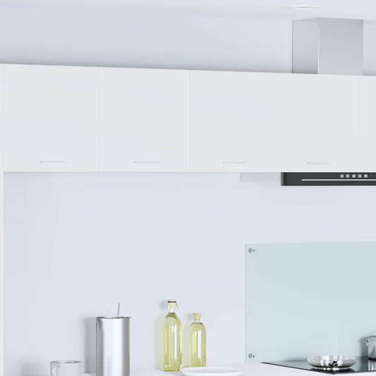 vidaXL Κρεμαστό ντουλάπι Riga Λευκό 80 x 31 x 40 εκ Επεξεργασμένο ξύλο