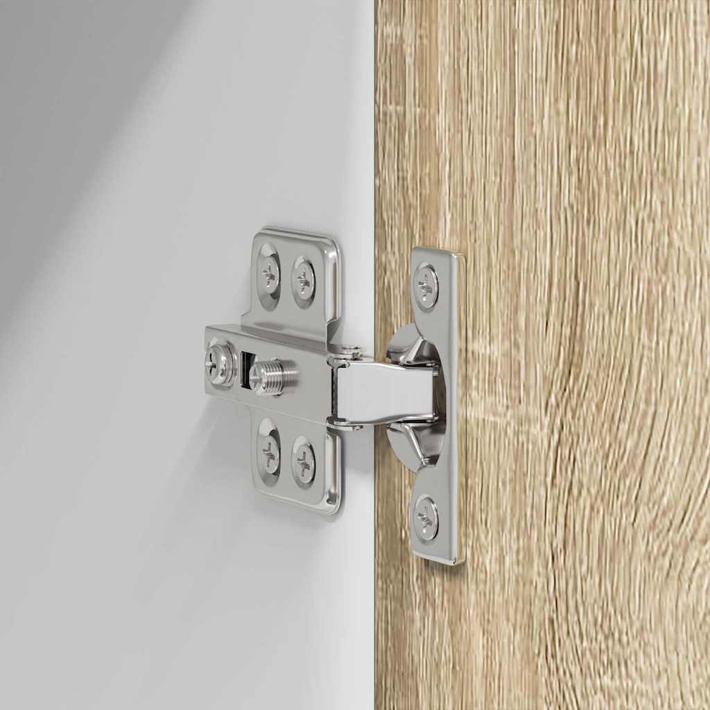 vidaXL Κρεμαστό ντουλάπι με ράφι Riga Δρύς Sonoma 80 x 31 x 40 εκ